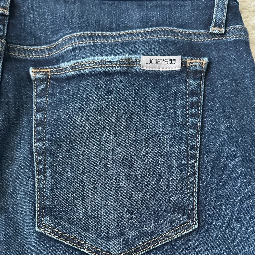 Joe's Jeans Dark Blue Ankle Cropped Denim